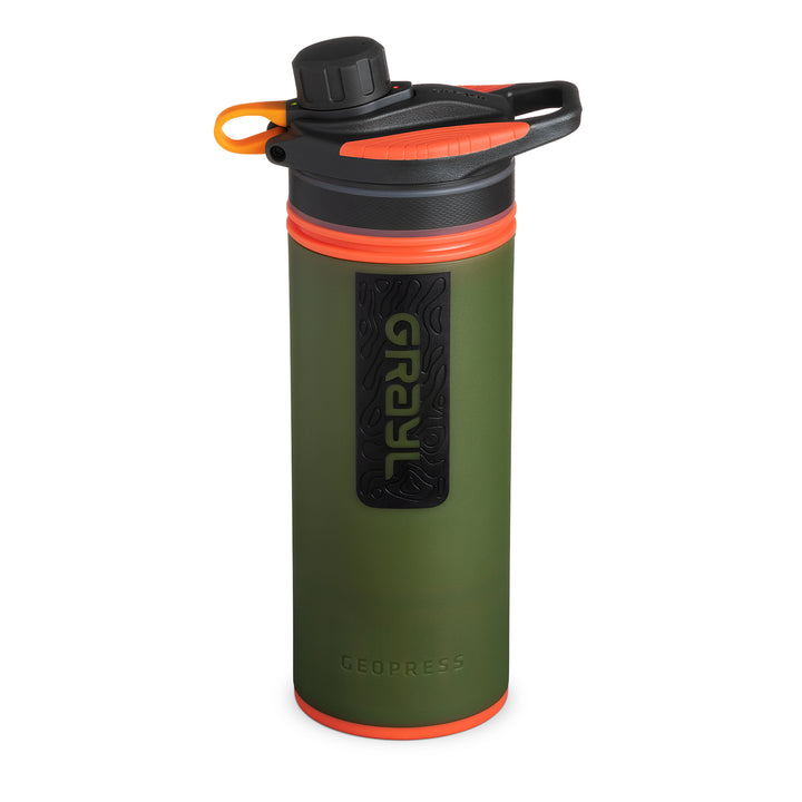 Best top rated Grayl GeoPress Filter and Purifier Water Bottle - 24 Fluid Ounces / Nature Edition / Standard View / Oasis Green
