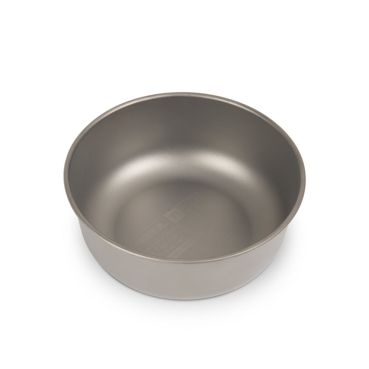 Grayl Ti Bowl – 138mm / Angle View / Titanium
