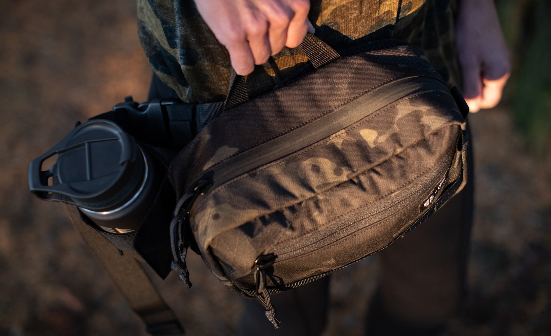 Strong built-in carry handle